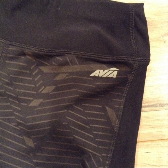 Avia Workout Athletic Black Leggings Size XS - Picture 2 of 5